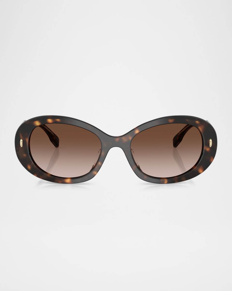 TY7214U Oval Sunglasses